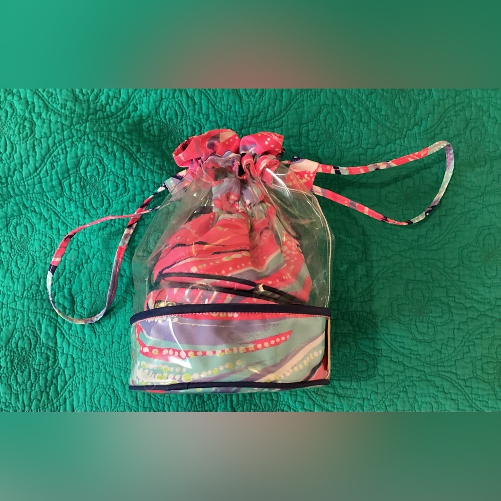 3 piece Lilly Pulitzer accessory case, EUC